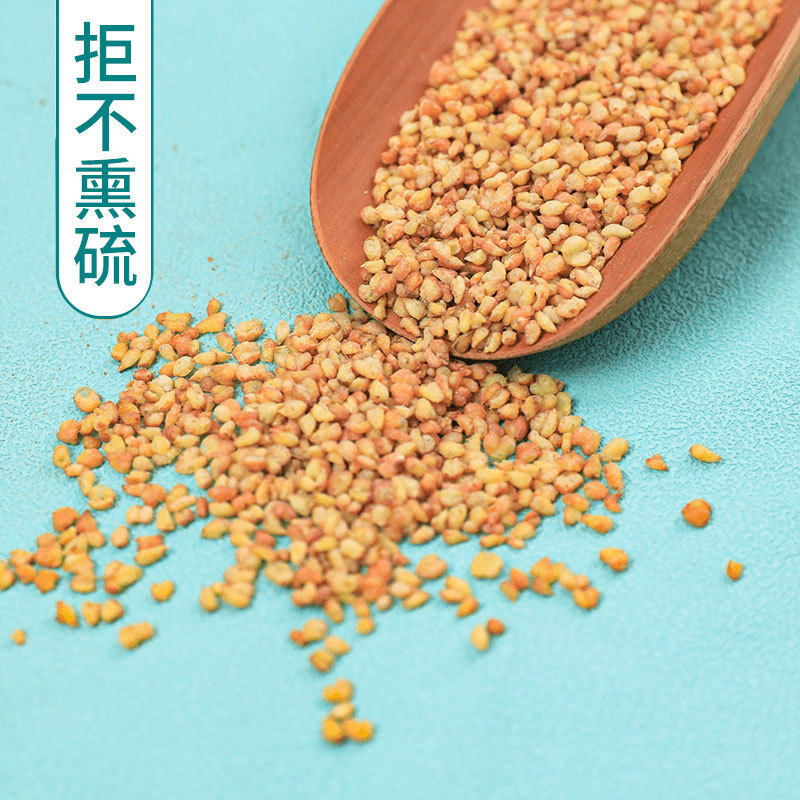 Roasted Yellow Tartary Buckwheat Tea Ku Qiao Mai 180g Canned Loose Herbal Tea - Image 3