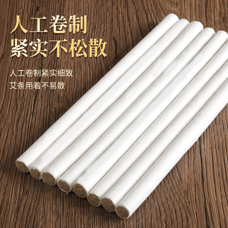 Moxa Stick 1.0×20cm Ai Tiao Moxibustion Bar for Home Warming Therapy - Image 2