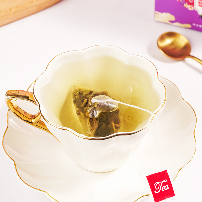 Grape Oolong Tea Puta Wulong Cold Brew Triangle Tea Bags 30g Box 10 Sachets - Image 4