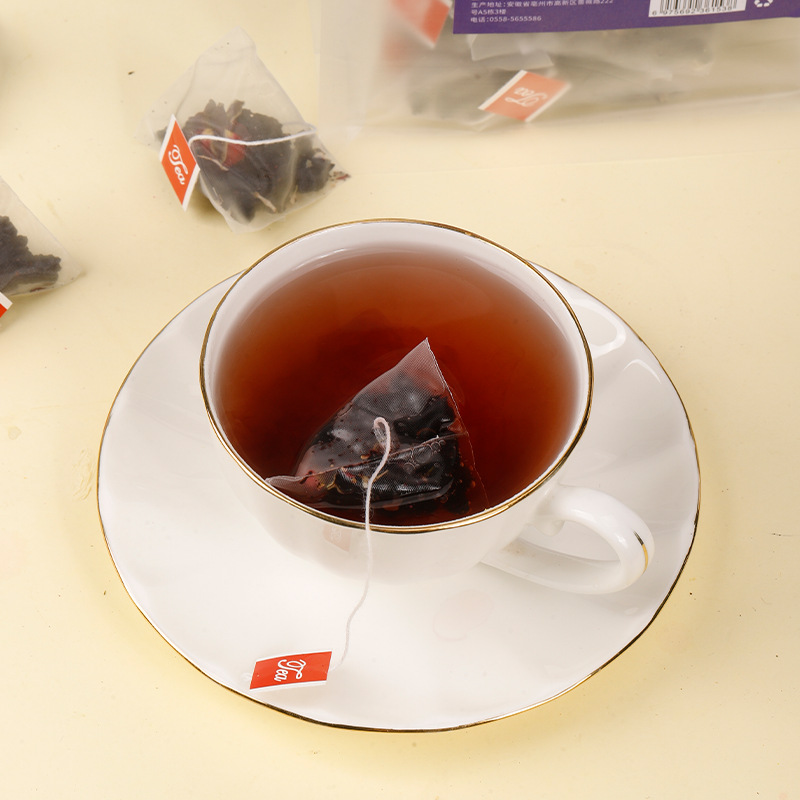 Mulberry Rose Black Goji Berry Tea 50 Pyramid Tea Bags Cold Brew Herbal Blend - Image 4