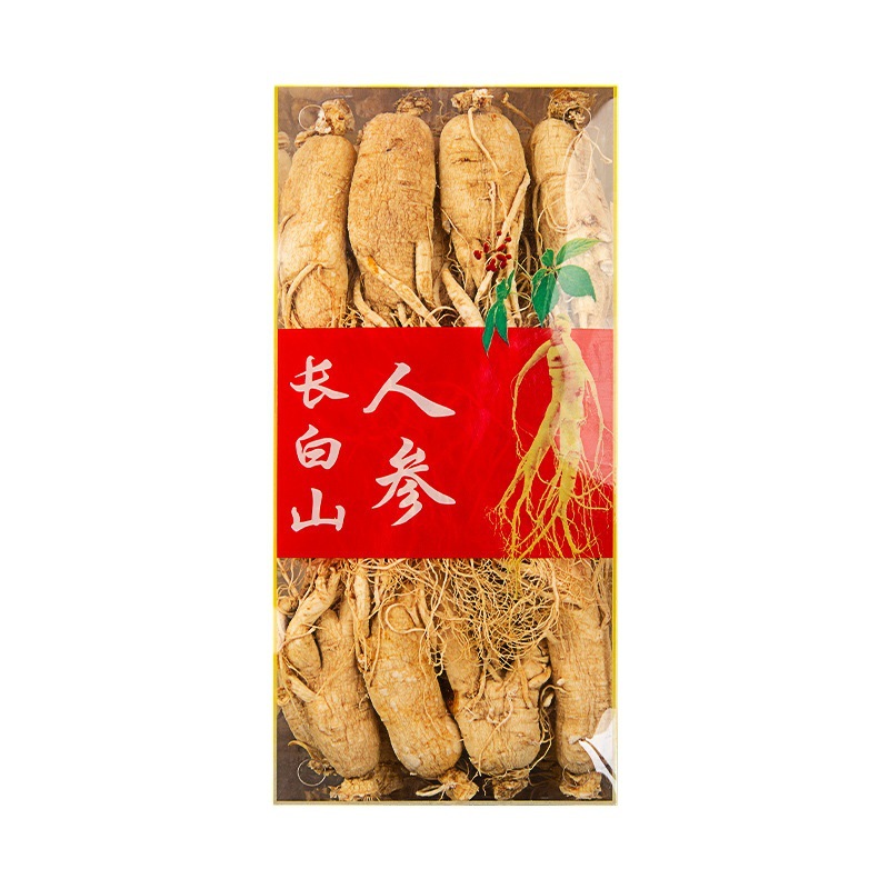 Dried Changbai Mountain Ginseng Whole Root Sun-Dried Ren Shen 500g Box Traditional Tonic for Elders - Image 5