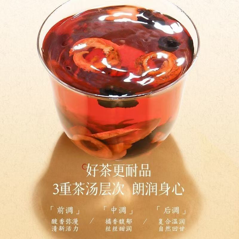 Mulberry Hawthorn Tangerine Peel Astragalus Tea 5g x 30 Bags Daily Herbal Wellness Tea - Image 4