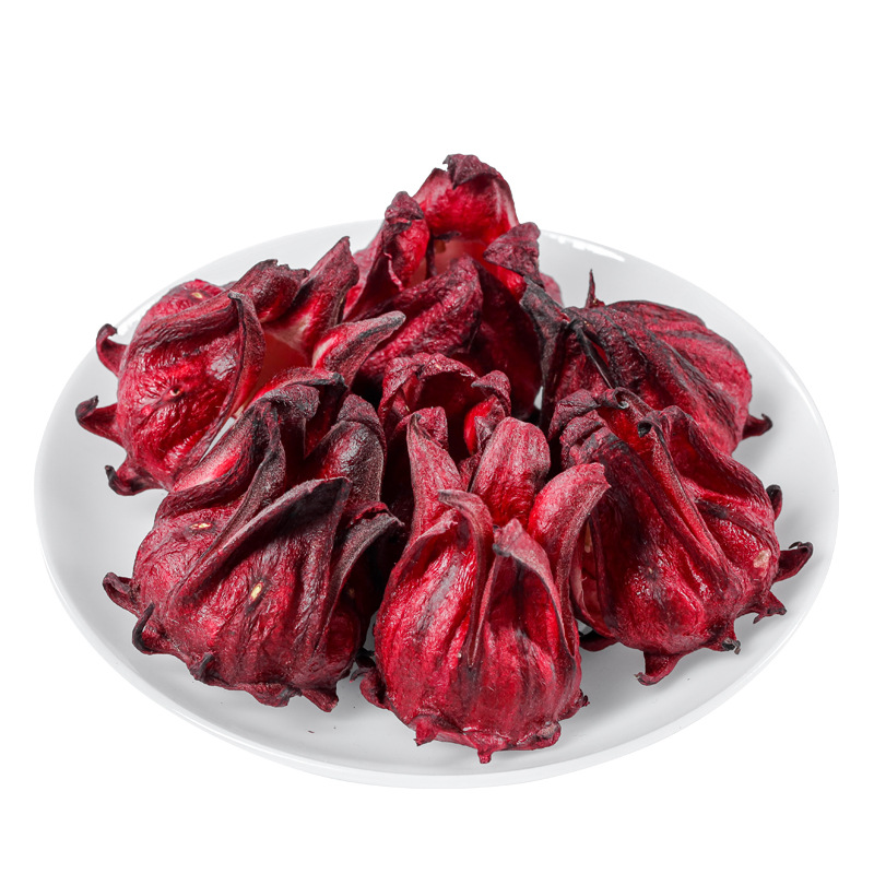 Freeze Dried Roselle Hibiscus Flower Tea Luoshenhua 30g Jar Yunnan Origin Cold Brew Herbal Tea - Image 5