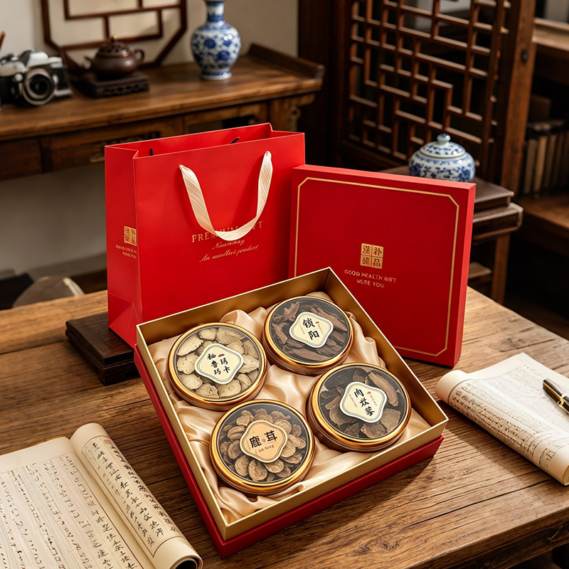Deer Antler Slices Lu Rong 鹿茸 Northeast China Gift Box White and Red Powder Slices for Cooking and Tonic Soups - Image 2