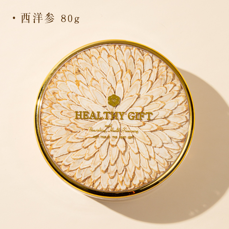 Premium Herbal Gift Box Assorted Tonic Slices American Ginseng Dendrobium Deer Antler Red Ginseng for Elders - Image 4