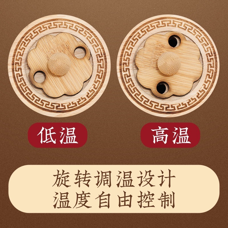 Bian Stone Facial Moxibustion Jar Warm Moxa Device for Home Beauty Care 300g - Image 3