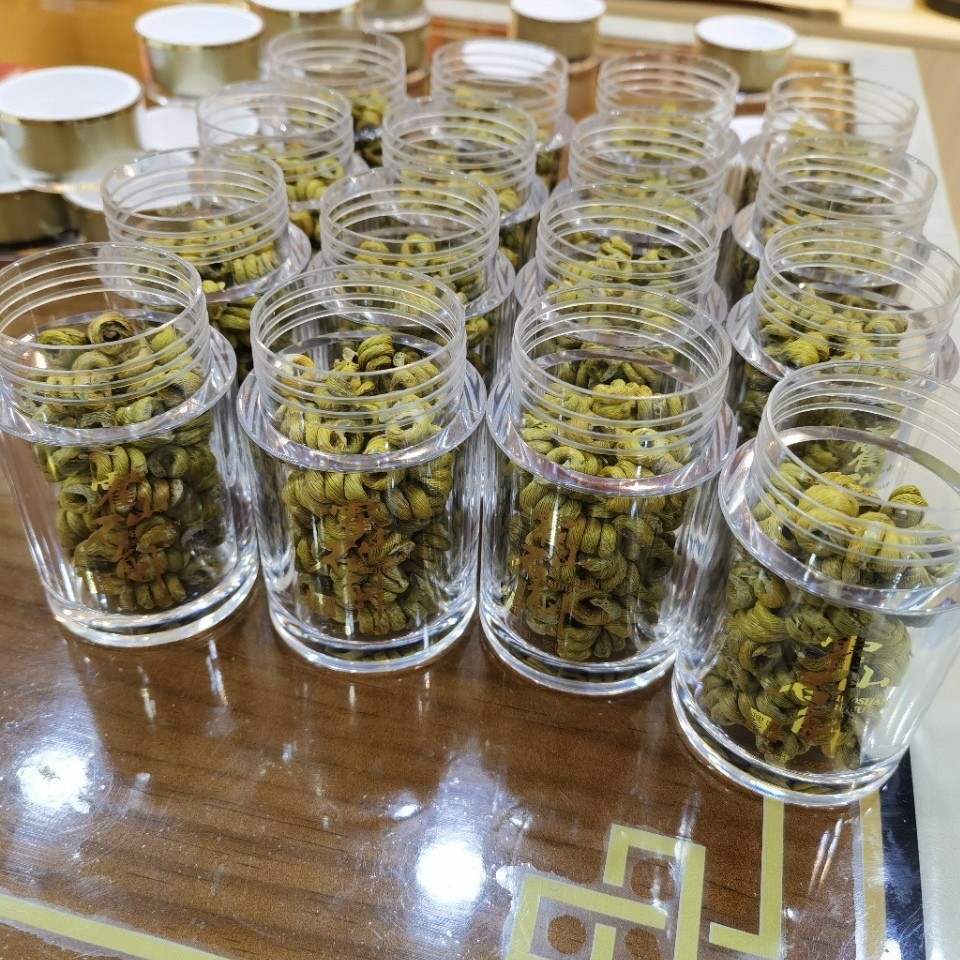 Tie Pi Shi Hu Dendrobium Feng Dou Tea Herb 200g Huoshan Origin Handmade for Tea Soup and Wine - Image 3