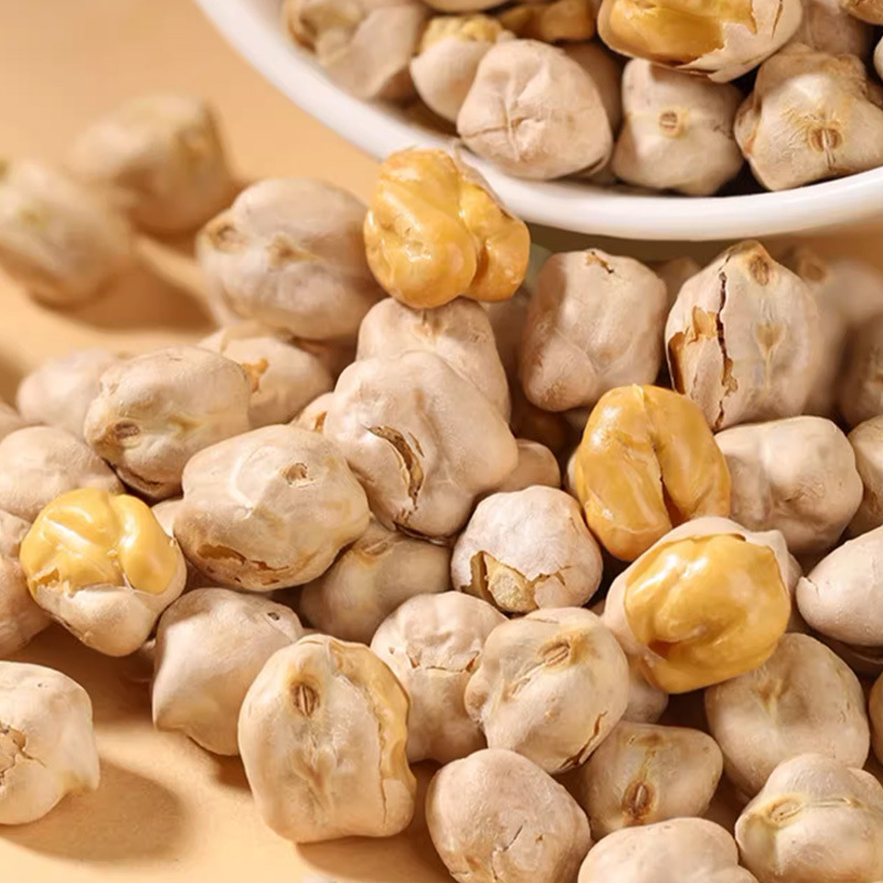Puffed Chickpeas (Cicer arietinum) — Ready-to-Eat Unsweetened Whole Grain Snack, 500g - Image 4