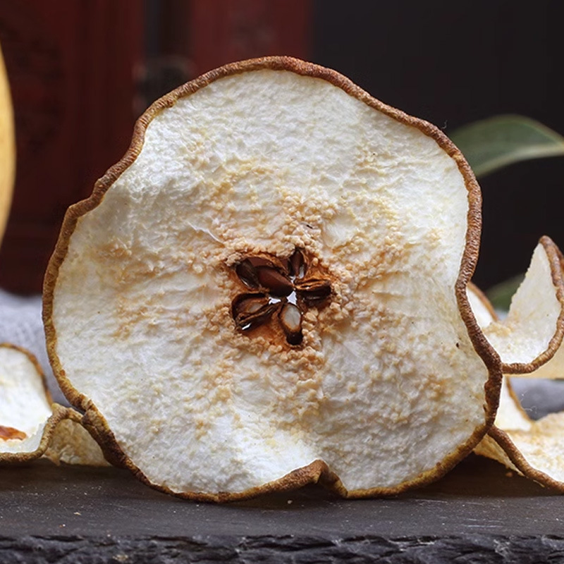 Snow Pear Slices (Pyrus spp.) — Dried Pear Fruit for Tea & Soup - Image 3