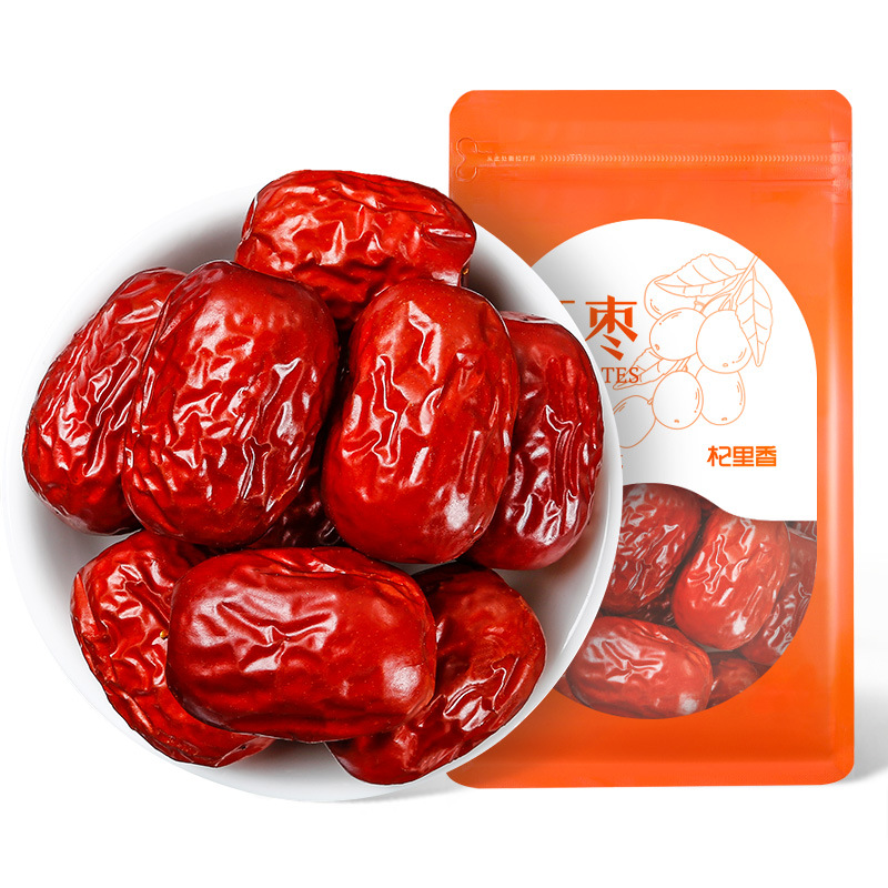 Ningxia Red Dates Dried Jujube Snack 250g Naturally Sun Dried Chinese Date Fruit - Image 5