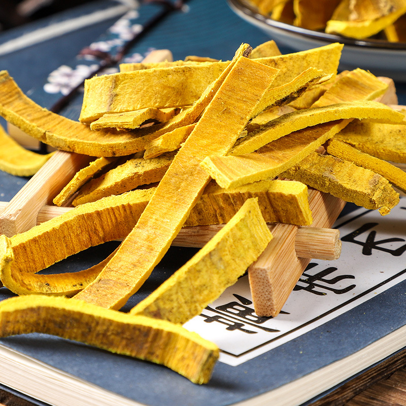 Phellodendron Bark (Phellodendron chinense) β Dried Sichuan Huang Bai Decoction Pieces - Image 2