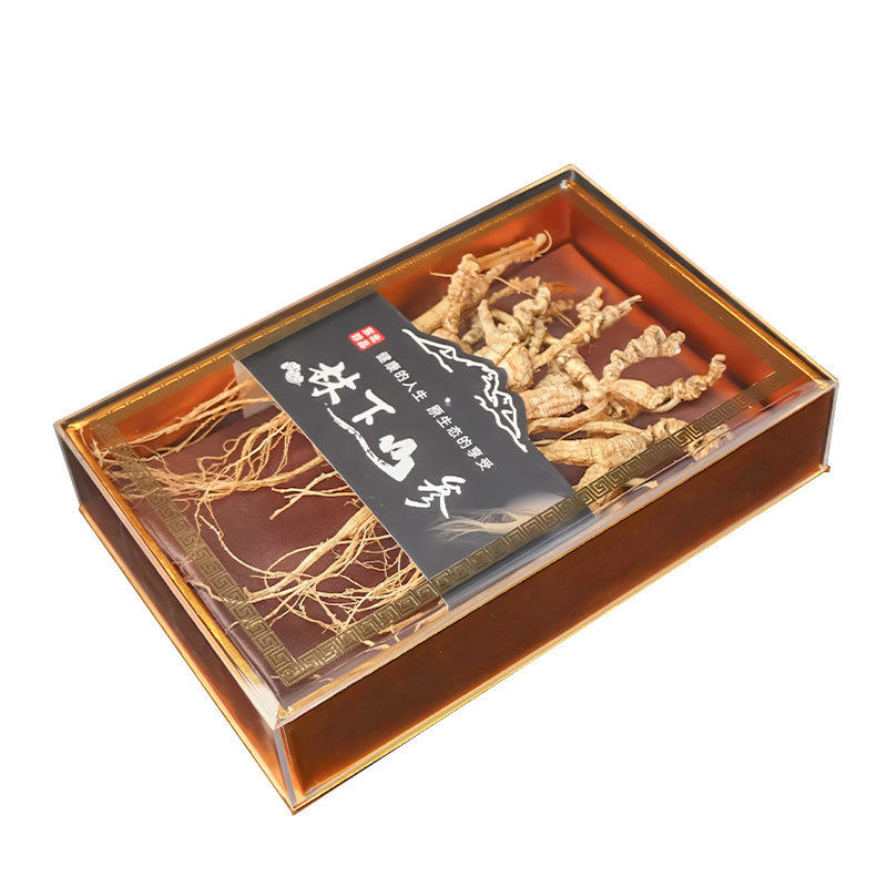 Dried Forest Ginseng Roots Sun Dried Jilin Changbai Mountain 50g Gift Box - Image 5