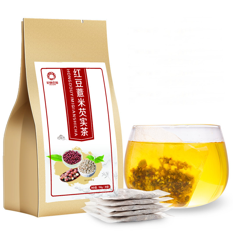 Red Bean Coix Seed Tea Hong Dou Yi Mi Cha 150g Filter Bag Herbal Blend with Adzuki Barley and Euryale - Image 5