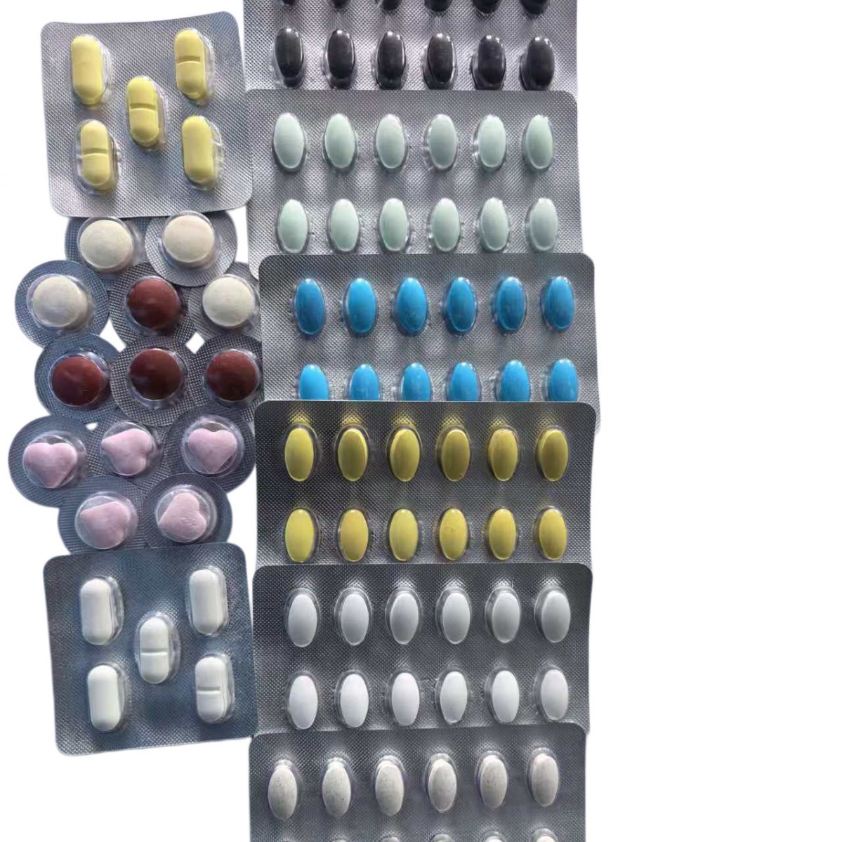 Custom Blister Pack Tablet OEM ODM Manufacturing Service Aluminum Plastic Blister Pressing - Image 3