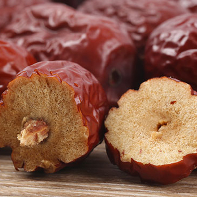 Xinjiang Grey Jujube Dried Red Dates Hui Zao Whole Fruit Ready to Eat 500g for Tea Congee and Soup - Image 3