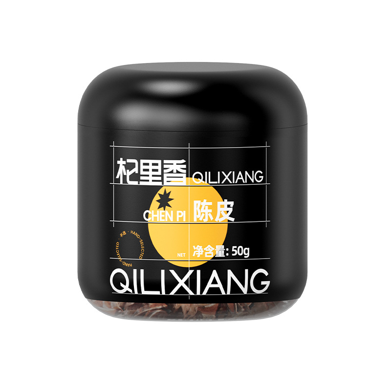 Aged Dried Tangerine Peel Chenpi 50g Jar Guangdong Xinhui Style for Tea and Soup - Image 5