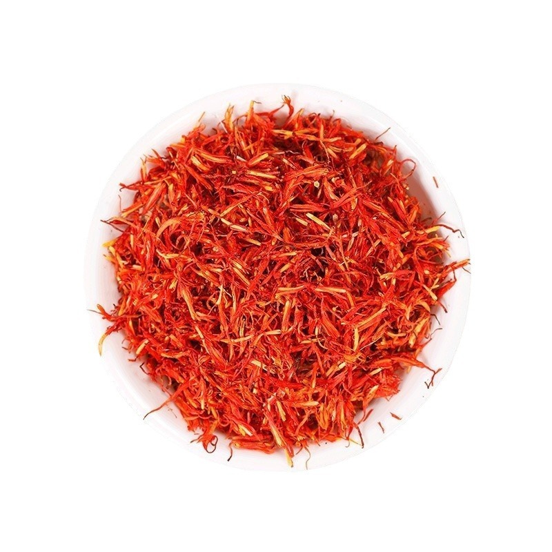 Hong Hua (Carthamus tinctorius) — Dried Safflower Petals for Tea & Foot Soak - Image 5