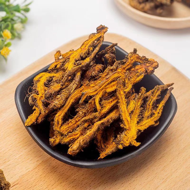 Sichuan Coptis Root Slices Huang Lian 500g Dried Chinese Herb for Decoction and Culinary Use - Image 2