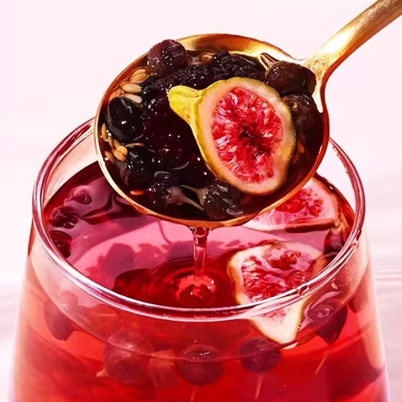 Seed Cycling Tea — Flaxseed, Fig & Mulberry Herbal Tea Bags (10g × 10) - Image 3