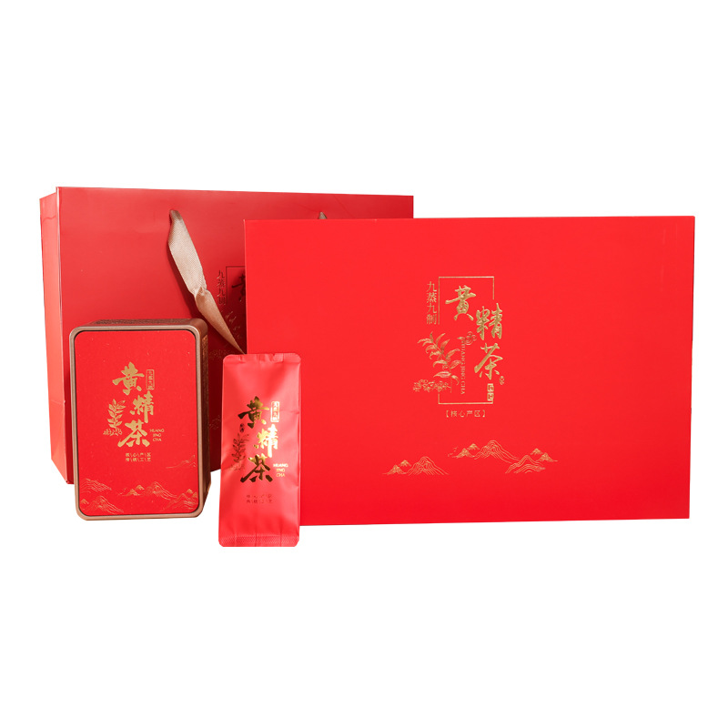 Nine-Steamed Nine-Sun-Dried Polygonatum Tea Gift Box 300g Huang Jing Ready-to-Eat Herbal Tea Bags for Daily Wellness Brewing - Image 5