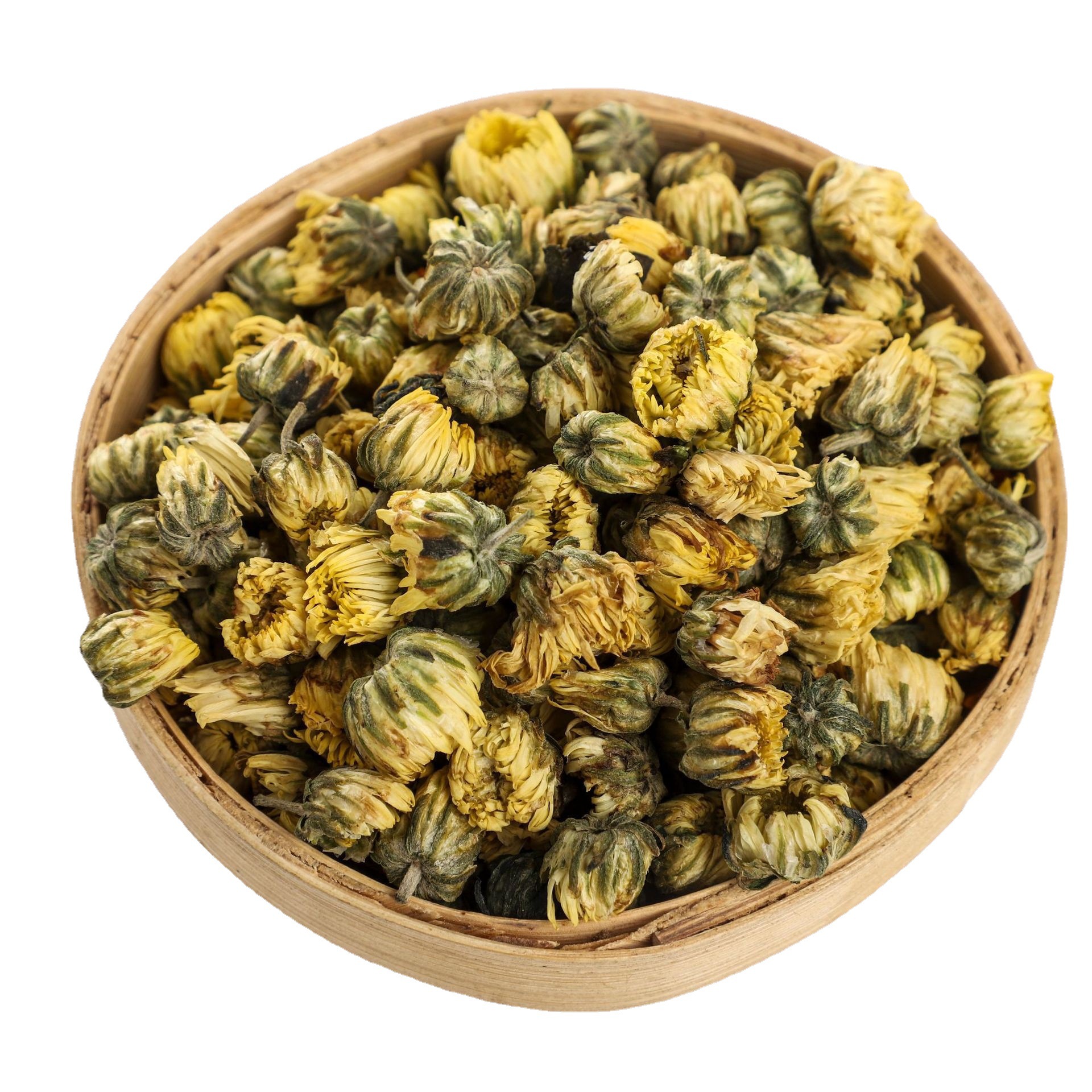 Tai Ju Wang Bud Chrysanthemum (Chrysanthemum morifolium) — Dried Hangzhou White Chrysanthemum Flower Tea, 500g - Image 4