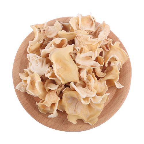 White Jade Wood Ear Mushroom (Tremella fuciformis) — Dried Snow Fungus, 500g - Image 5