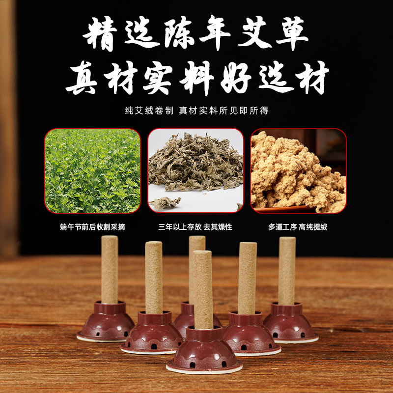 Moxa Heat Patch Portable Self-Adhesive Moxibustion Sticker for Home Use - Image 3