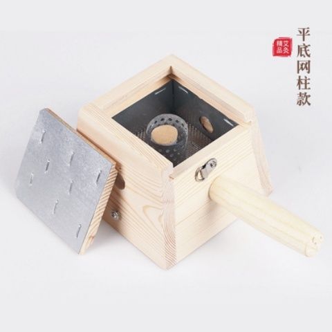 Wooden Moxa Box Moxibustion Device for Abdomen Knees Full Body Multi Needle Multi Column Solid Wood - Image 4