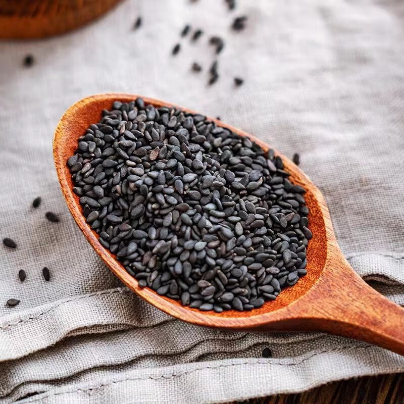 Premium Black Sesame Seeds 500g Hei Zhi Ma Whole Raw Seeds for Cooking Baking and Herbal Use - Image 3
