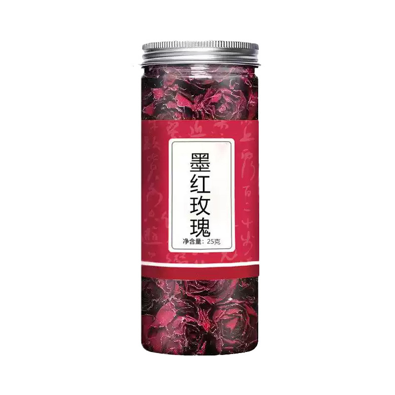Yunnan Mohong Rose Herbal Tea 25g Can Freeze Dried First Flush Flower Tea Hot Brew - Image 5