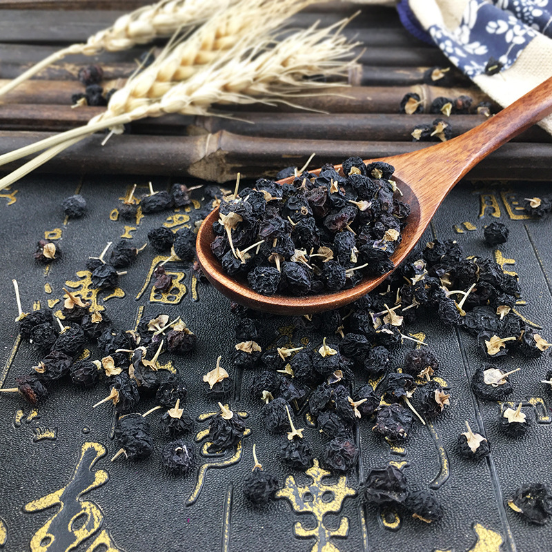 Black Goji Berries Hei Gou Qi Dried Whole Berries 500g Bulk Herbal Tea Ingredient - Image 3