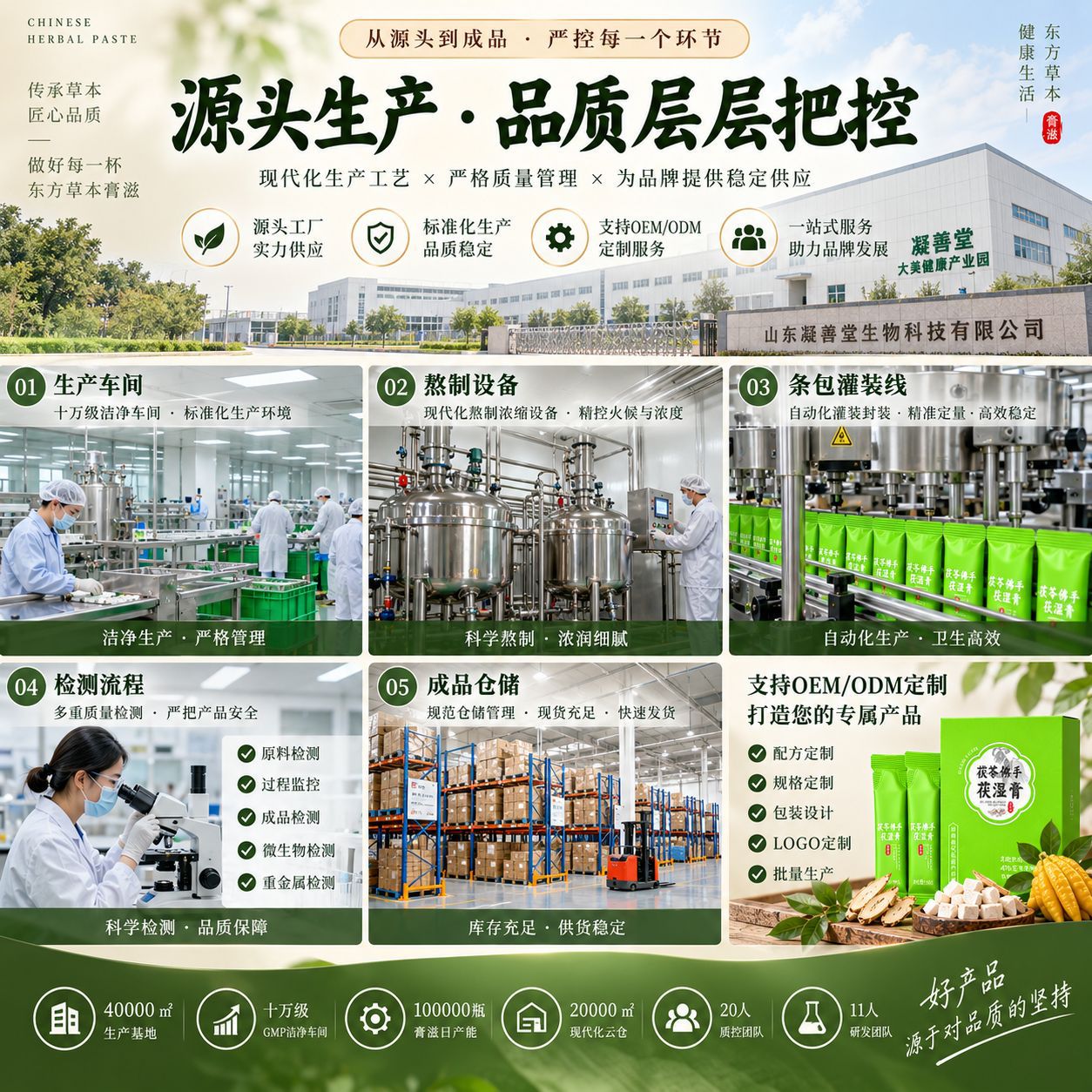Fu Ling Gao (Poria & Wuzhimaotao Herbal Paste) — Ready-to-Eat Herbal Paste Sachets, 100g - Image 2