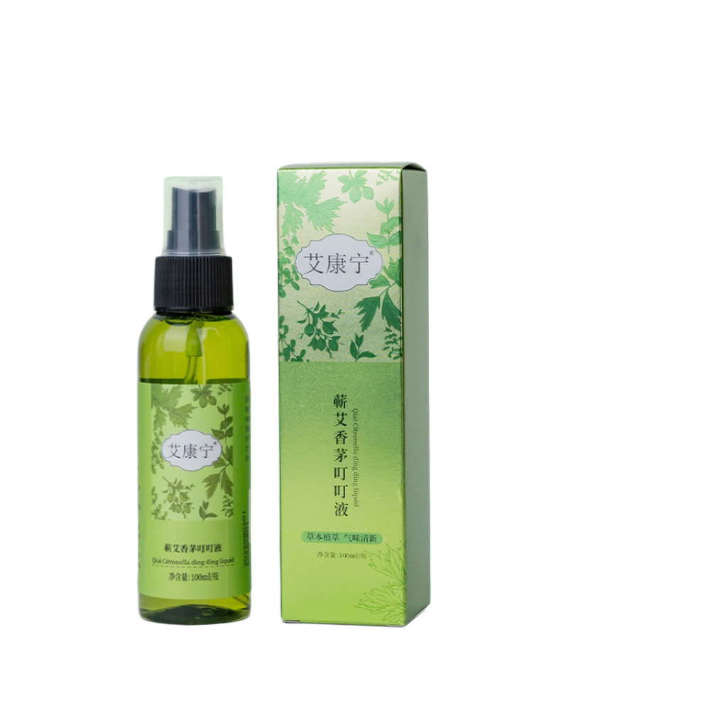 Aikangning Qiai Lemongrass Herbal Spray Portable 100ml Multi Herb Extract - Image 5