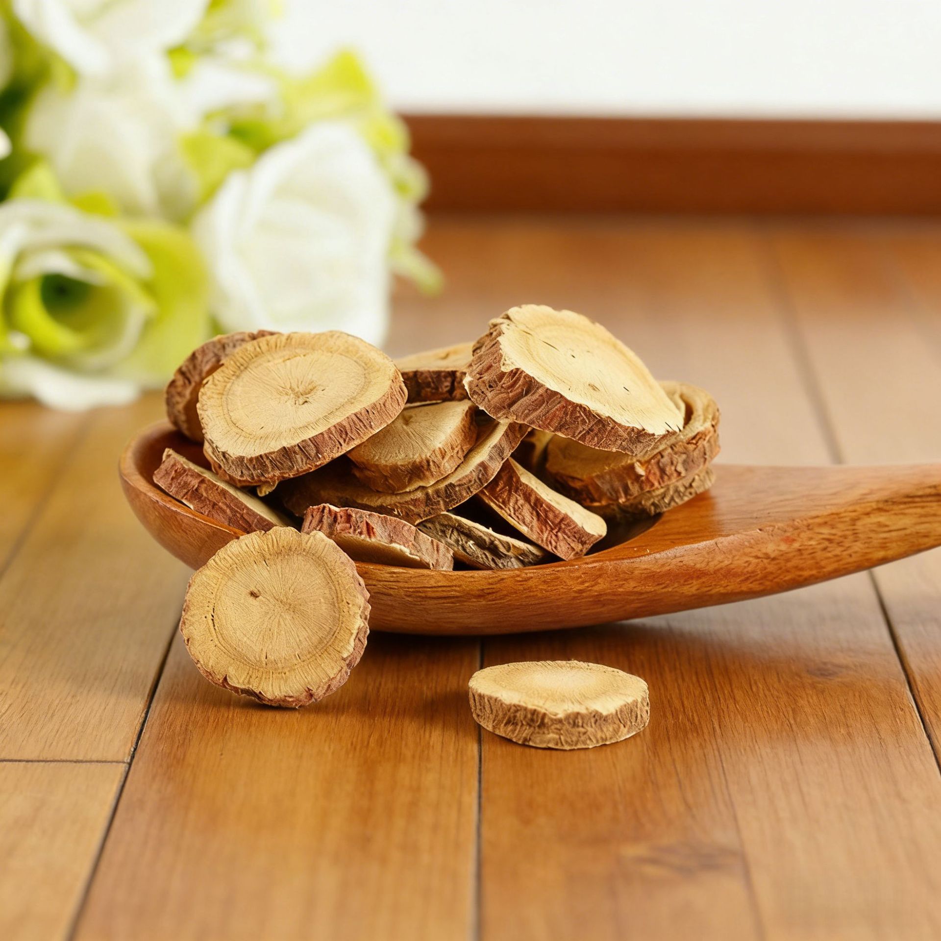 Licorice Root Slices Gan Cao 甘草 500g Red Skin Dried Rounds for Herbal Tea and Decoction - Image 4
