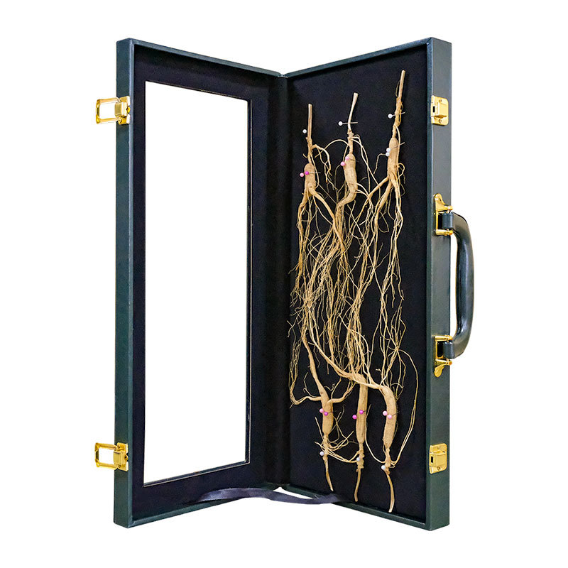 Changbai Mountain Forest-Grown Ginseng Sun-Dried Whole Roots 6 Roots Gift Box for Soup and Wine - Image 5