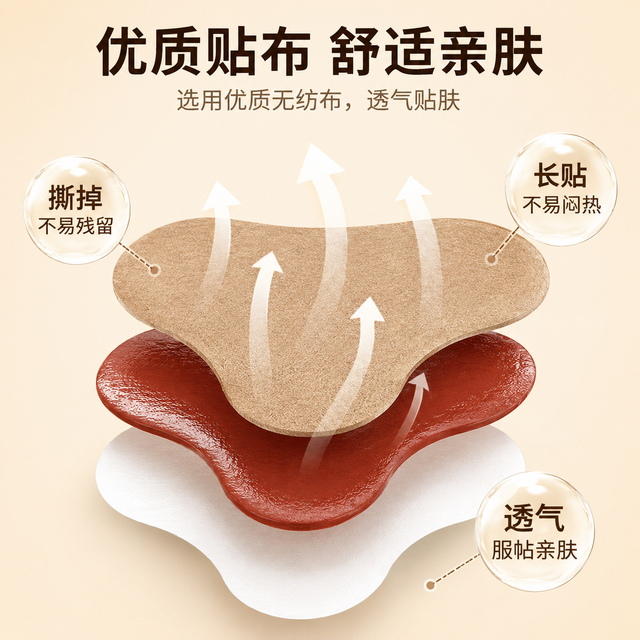 Sanqi Herbal Patch with Mugwort Extract 12 Patches Warming Moxibustion Topical Support for Neck Shoulder and Joints - Image 4