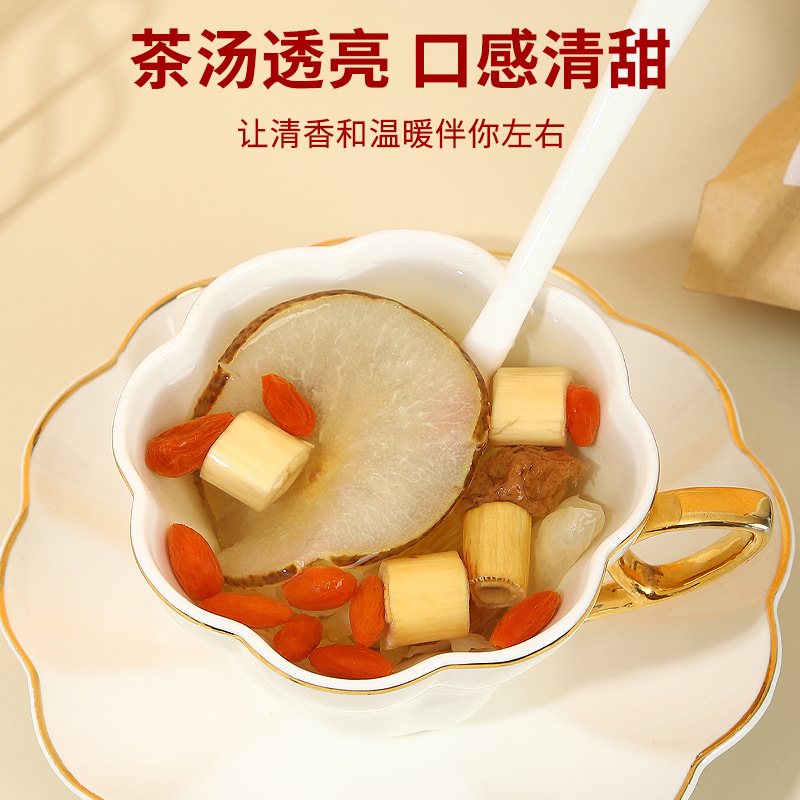 Xiao Diao Pear Soup 120g Old Beijing Style Rock Sugar Snow Pear Lily Bulb Simmering Soup Pack - Image 4