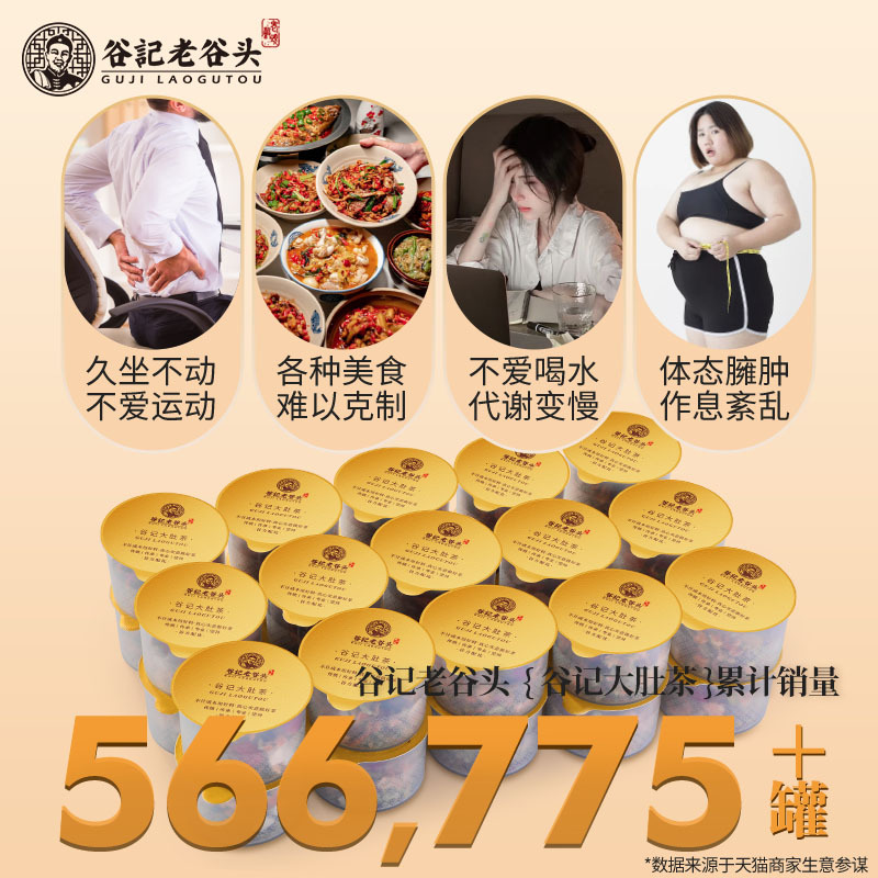 Winter Melon Lotus Leaf Herbal Tea Bags with Chenpi Cassia Seed Barley Orange Peel 30 Cans - Image 3