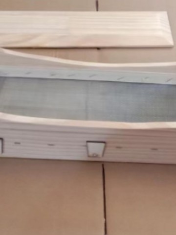 Portable Wooden Moxibustion Box for Waist and Abdomen with Sliding Arc Lid 16 Needle Columns for Adults - Image 2