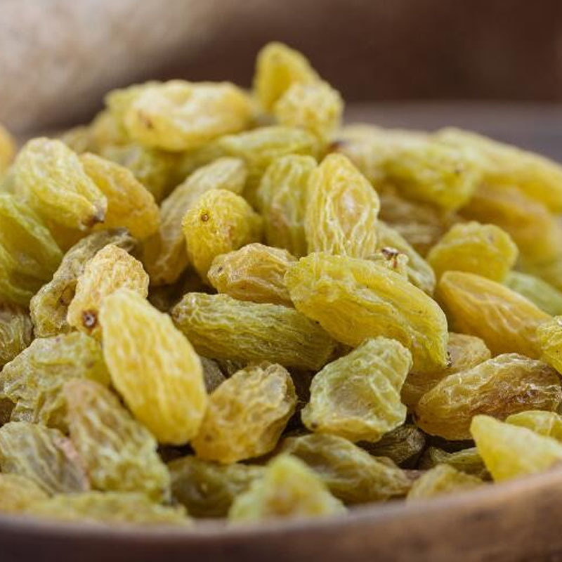 Raisins (Vitis vinifera) — Naturally Sun-Dried Seedless Green Emerald Xinjiang Raisins, 500g - Image 3