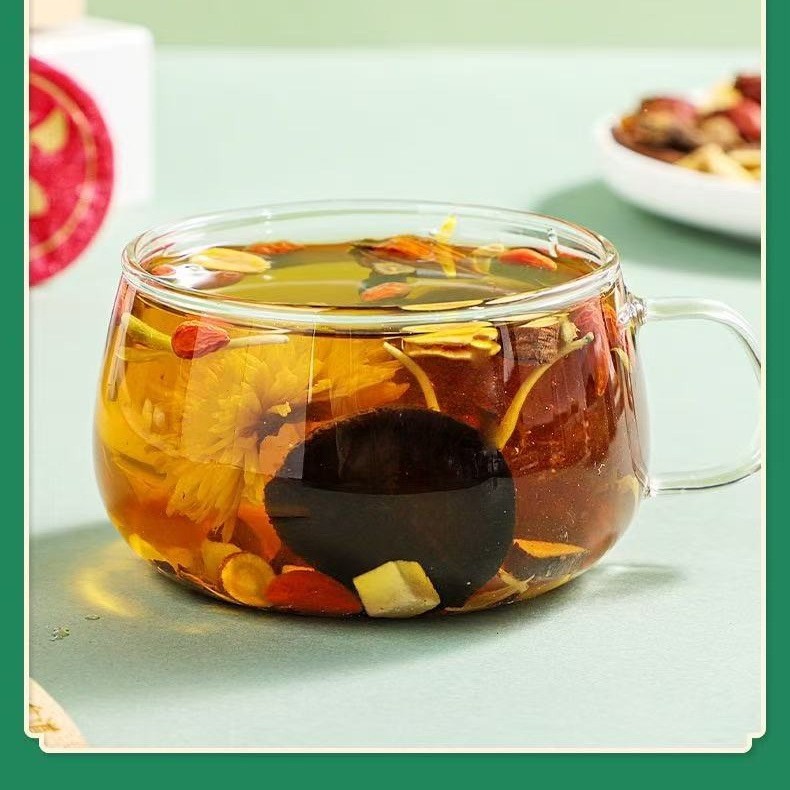 Pang Da Hai Ju Hong Zhi Zi Herbal Tea Blend 450g Daily Wellness Infusion with Luo Han Guo and Jue Ming Zi - Image 4