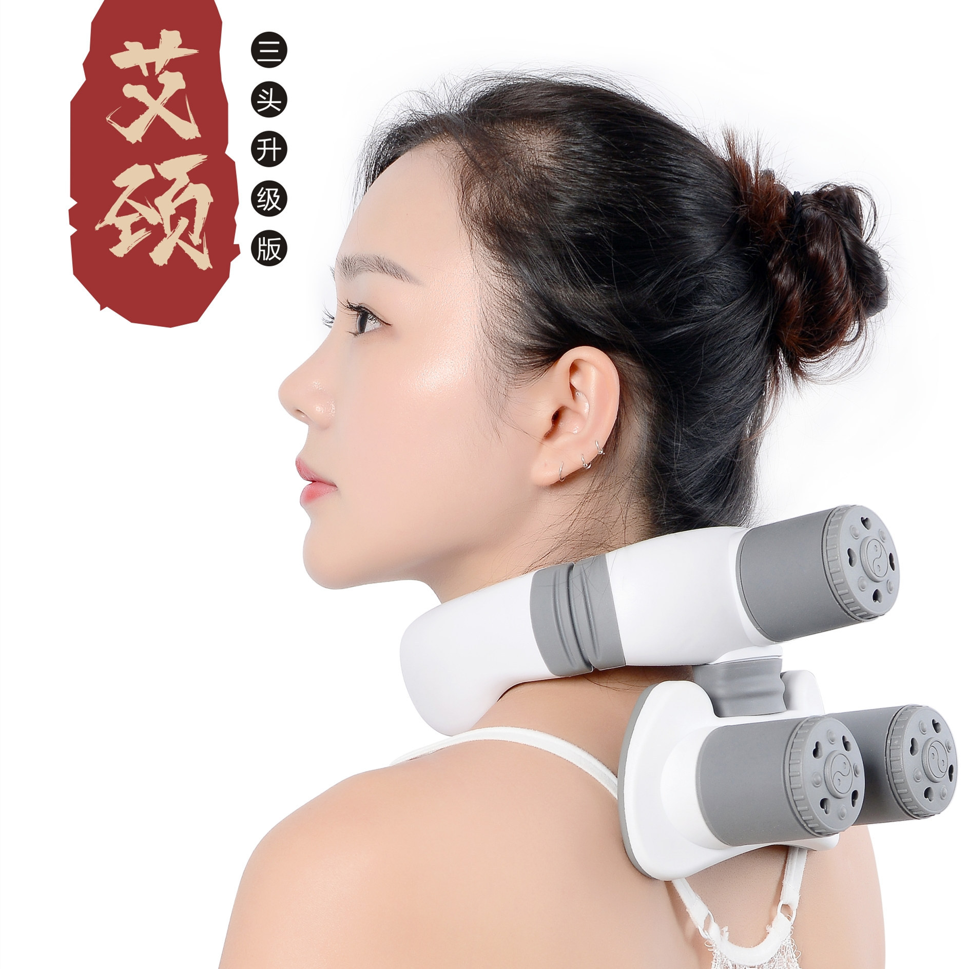 Neck Moxibustion Device Portable Stainless Steel Cervical Warming Box for Home Shoulder and Neck Heat Therapy - Image 2