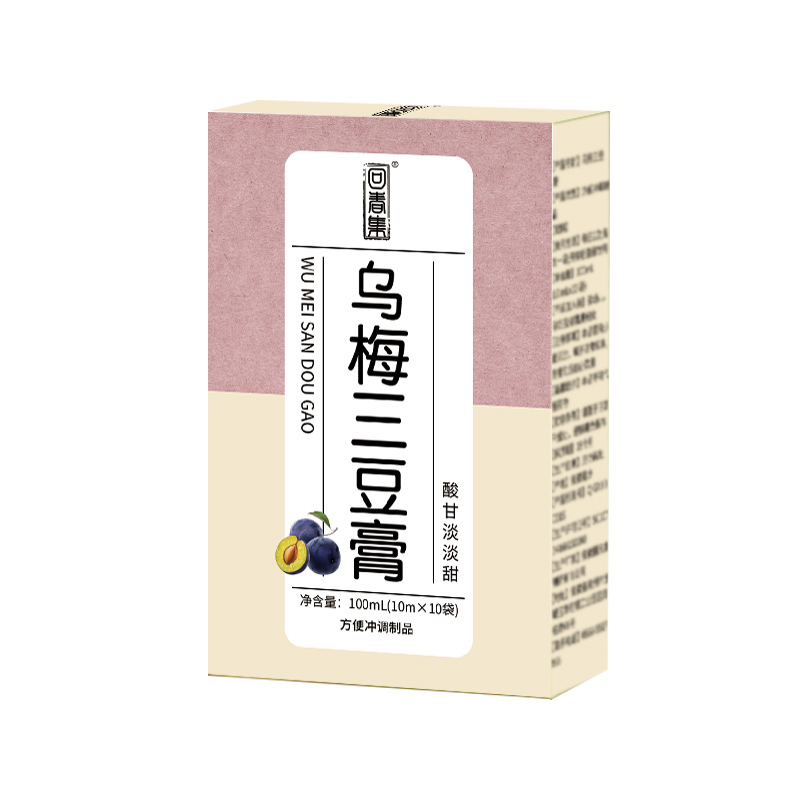 Wu Mei San Dou Gao (Dark Plum & Three Bean Paste) — Traditional Herbal Wellness Paste, 100g - Image 5