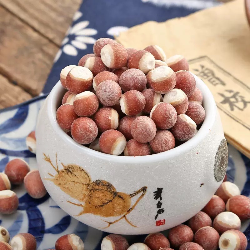 Dried Gorgon Fruit Seeds Qian Shi 500g Euryale Ferox Seeds for Soup Congee and Herbal Decoction - Image 3