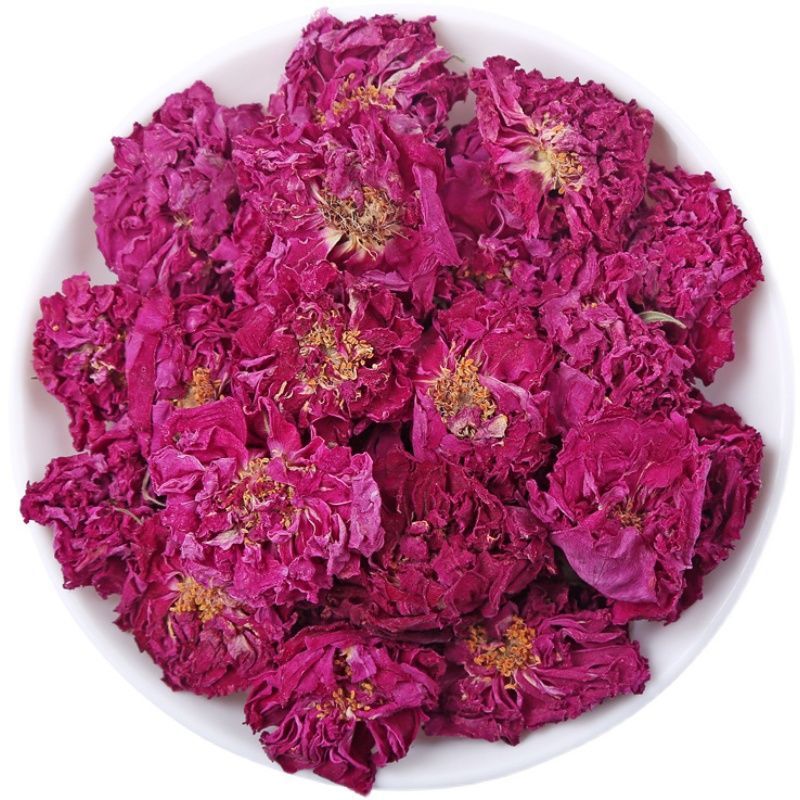 Pingyin Rose Crown Tea Mei Gui Hua 玫瑰花 Loose Whole Flower Buds 500g Jar for Daily Herbal Tea - Image 5