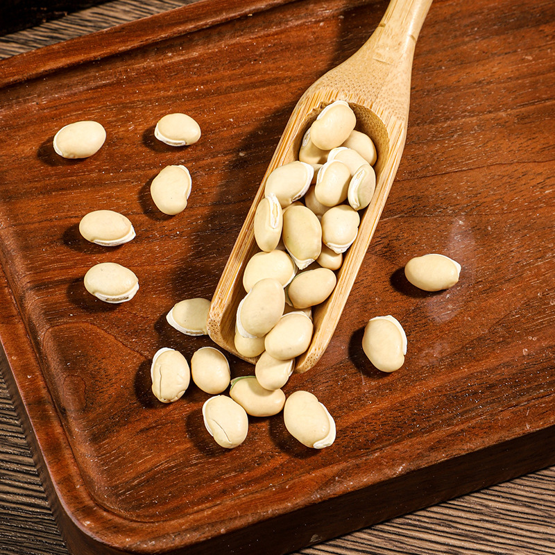 White Hyacinth Bean Bai Bian Dou Dried Seeds Yunnan Source Bulk Herbal Tea and Soup Ingredient 100g - Image 3