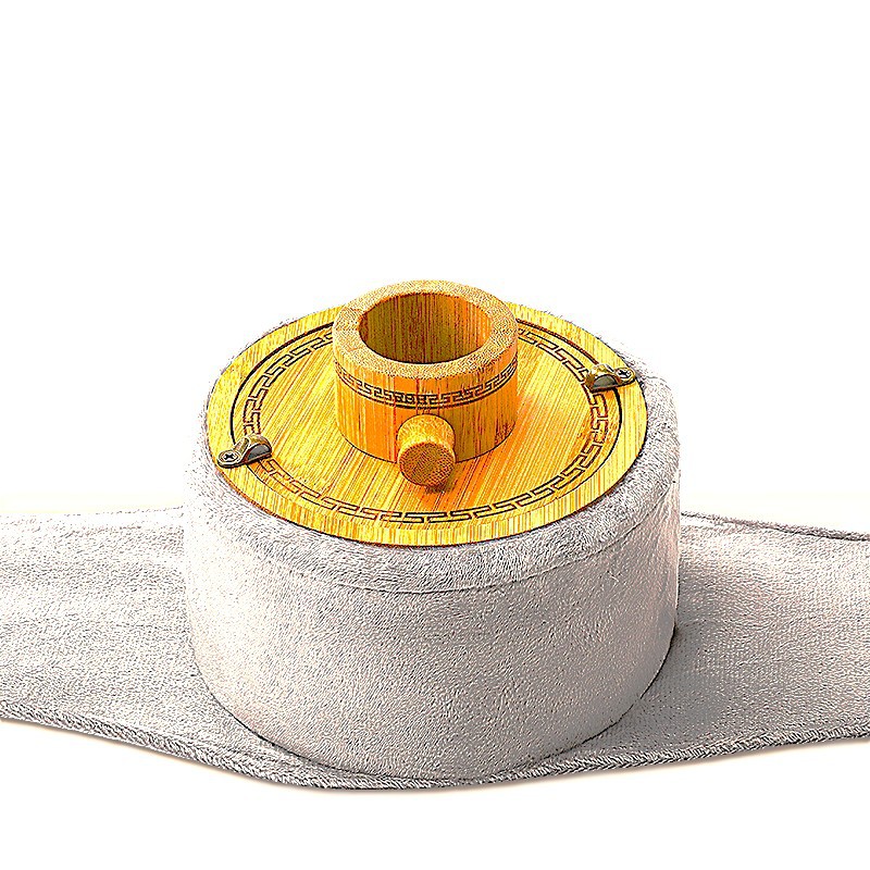 Thunder Fire Moxibustion Device Wooden Hanging Moxa Tube with 6cm Moxa Stick for Abdominal Warming - Image 5