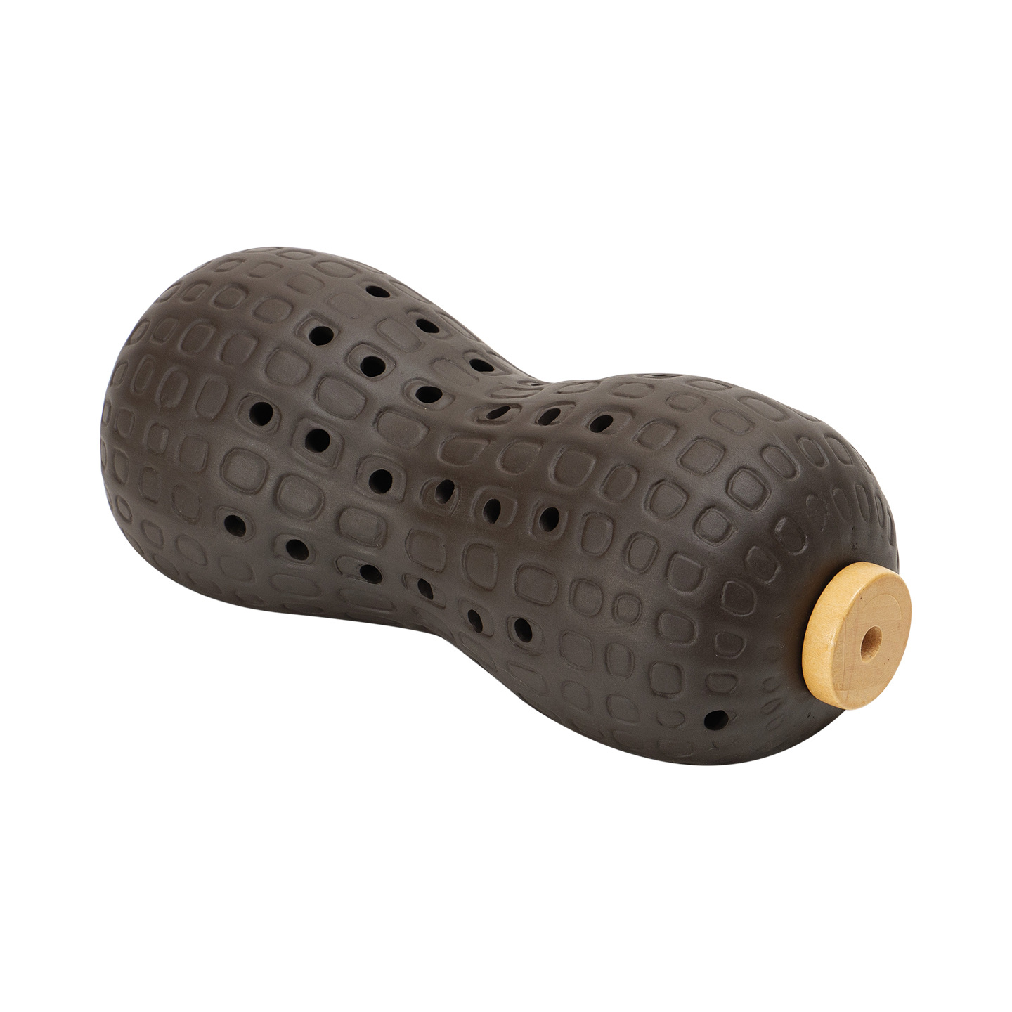 Black Purple Clay Peanut Moxibustion Neck Pillow with 108 Aged Moxa Sticks and Towel for Adult Warm Compress Care - Image 5
