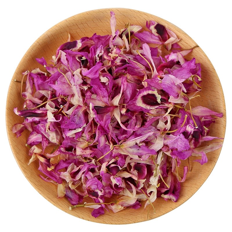 Purple Dendrobium Flower Zi Shi Hu Hua Dried Herbal Tea Flowers 10g Bottle Pack - Image 4