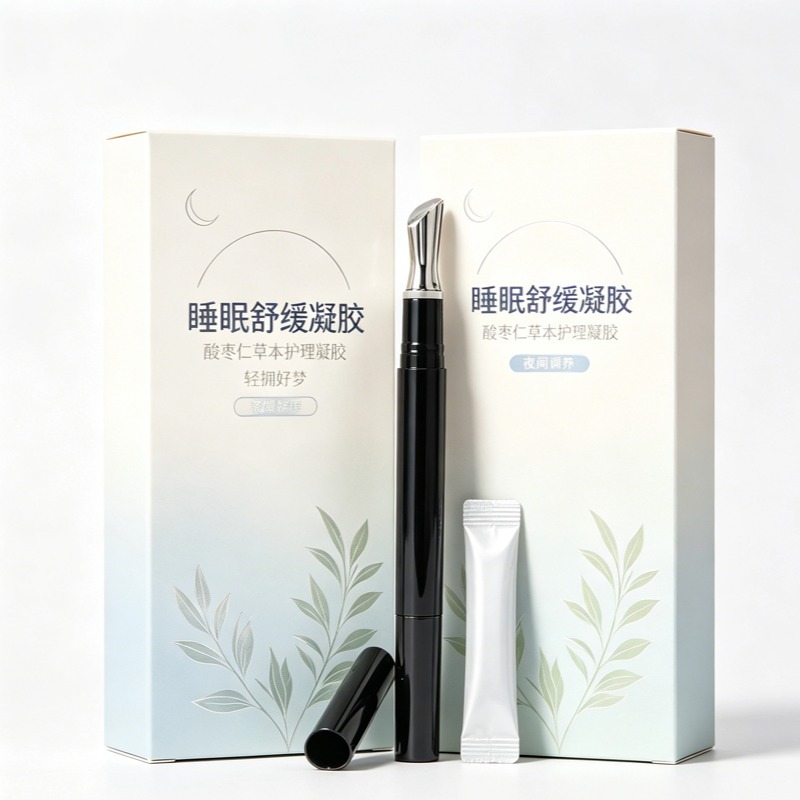 Sour Jujube Seed Sleep Gel External Use Soothing Cooling Herbal Gel with GABA for Ear Application - Image 5
